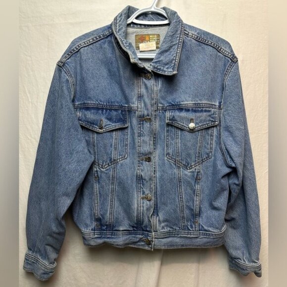 Vintage Denim Jacket sz M - Picture 2 of 4